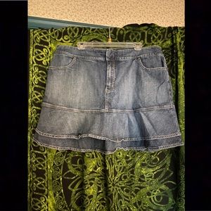 Lane Bryant Jean Skort